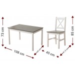 Σετ τραπεζαρίας Sinclair-Gkri