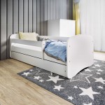 Παιδικό Κρεβάτι Babydreams-Leuko-140 x 70 144x80x61