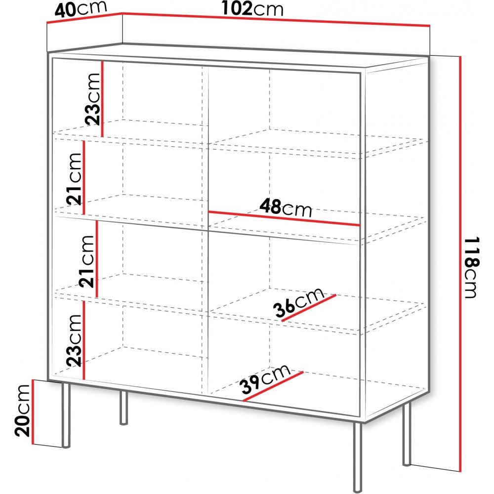 Μπουφές Cortina-Mauro