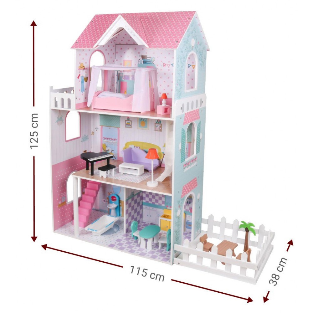 Κουκλόσπιτο Joyland Garden 115x38x125