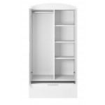 Ντουλάπα Classic δίφυλλη 90x52x175.5