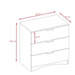 Συρταριέρα Classic 80x41x80.5