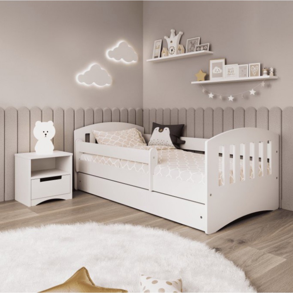 Παιδικό Κρεβάτι Classic -Leuko-160 x 80 164x90x65