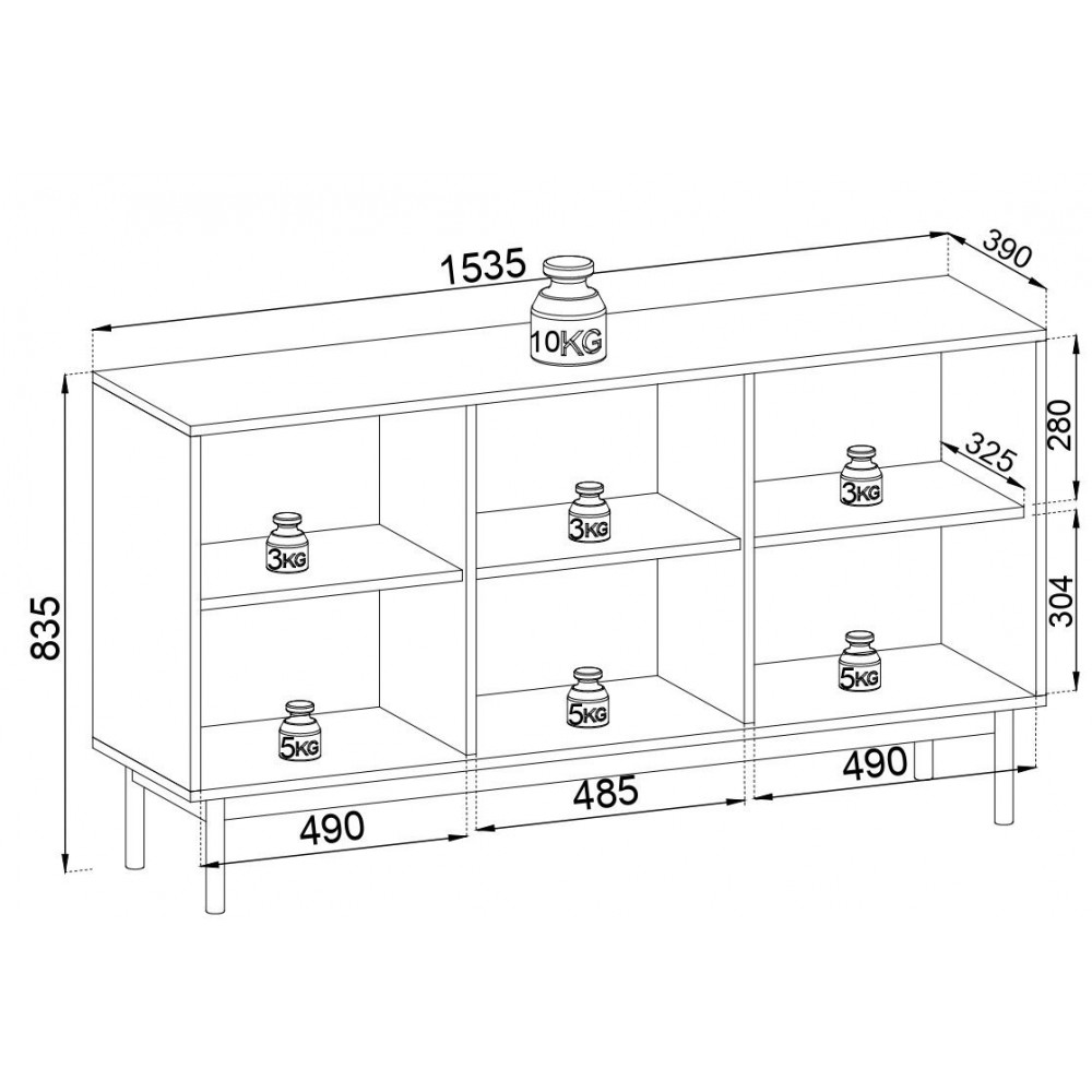 Μπουφές Bliss plus-Drus