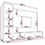 Σύνθετο σαλονιού Deromi-Mauro