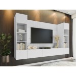 Σύνθετο σαλονιού Deromi Plus-Leuko