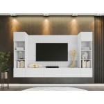 Σύνθετο σαλονιού Deromi Plus-Leuko