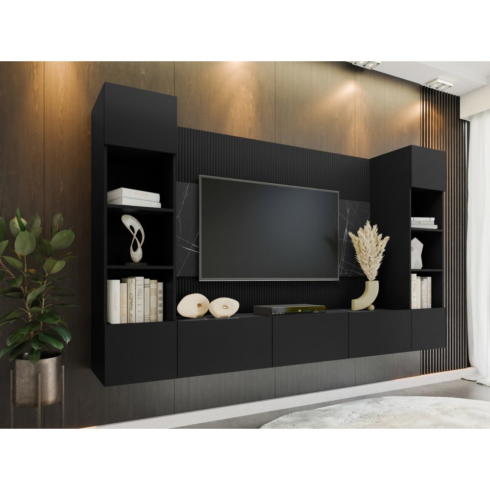 Σύνθετο σαλονιού Deromi Plus 260x38x150