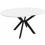 Επεκτεινόμενο Τραπέζι  Leia-Mavro-Lefko