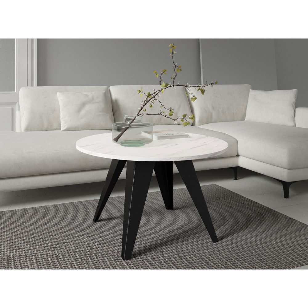 Τραπέζι Fare-Leuko Marmaro