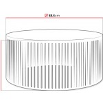 Τραπεζάκι σαλονιού Velede mini-Leuko