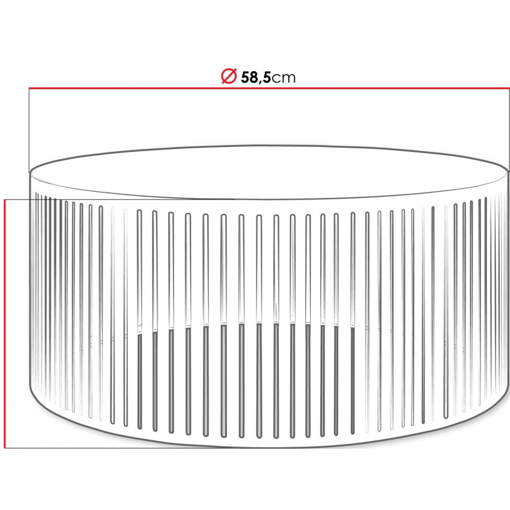 Τραπεζάκι σαλονιού Velede mini-Mauro