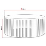 Τραπεζάκι σαλονιού Velede-Leuko