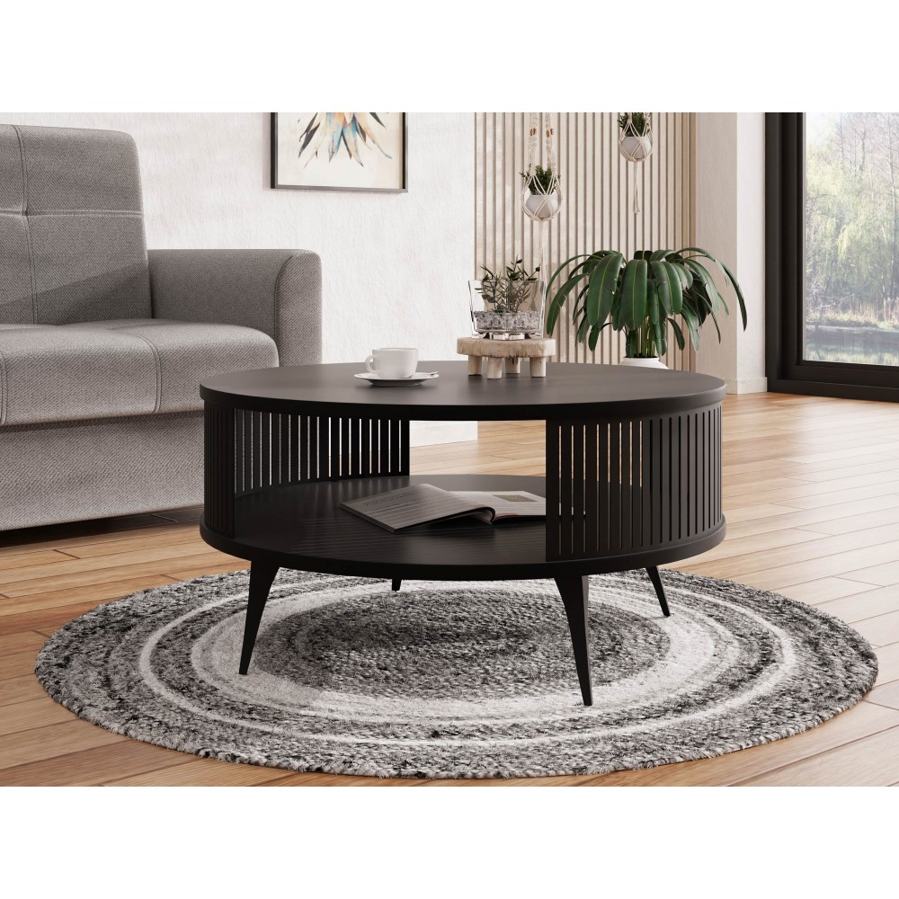 Τραπεζάκι σαλονιού Roenni-Fusiko-Mavro