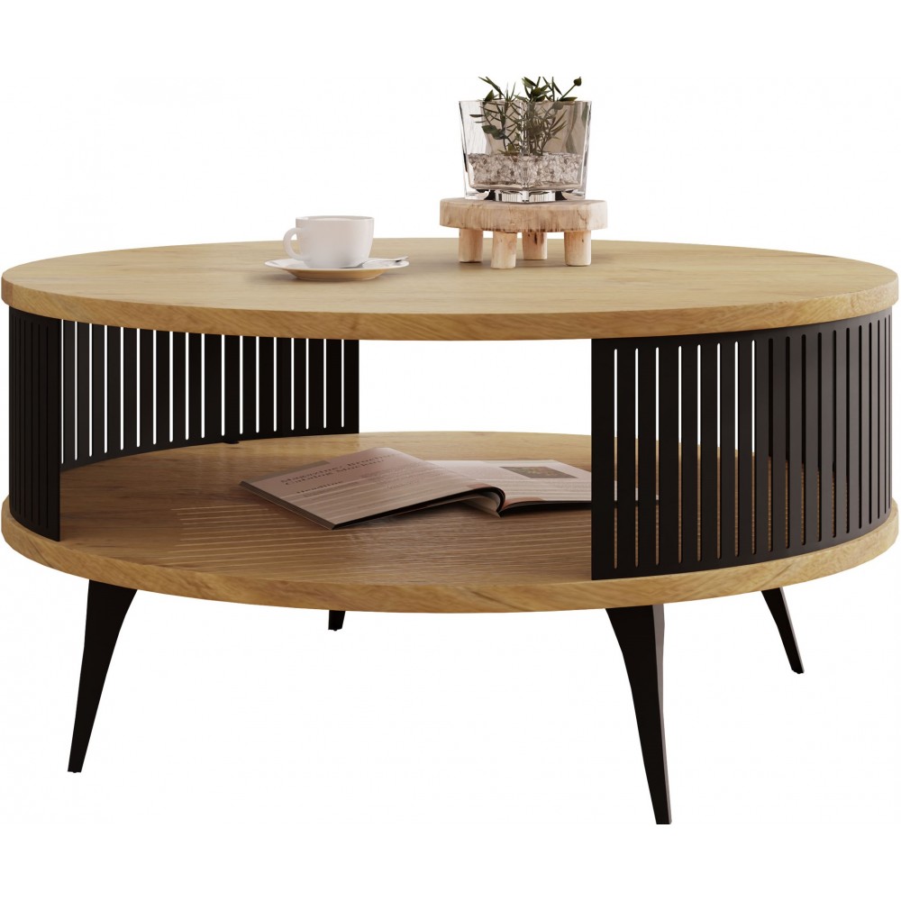 Τραπεζάκι σαλονιού Roenni-Fusiko-Mavro