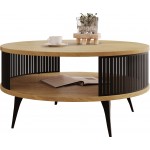 Τραπεζάκι σαλονιού Roenni-Fusiko-Mavro