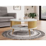 Τραπεζάκι σαλονιού Roenni GD-Marmaro-Xruso