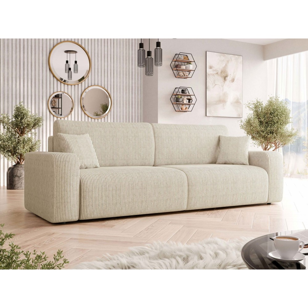 Καναπές κρεβάτι Piano-Ekrou