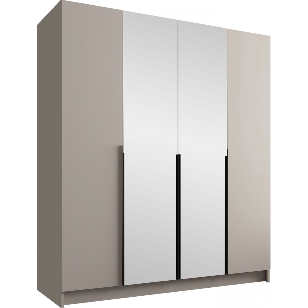 Ντουλάπα Santi II Τετράφυλλη-Gkri-Mauro