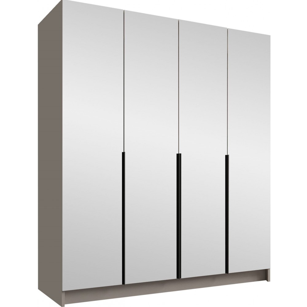 Ντουλάπα Santi III Τετράφυλλη-Gkri-Mauro