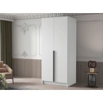 Ντουλάπα Bono Δύφυλλη-Leuko-Mauro