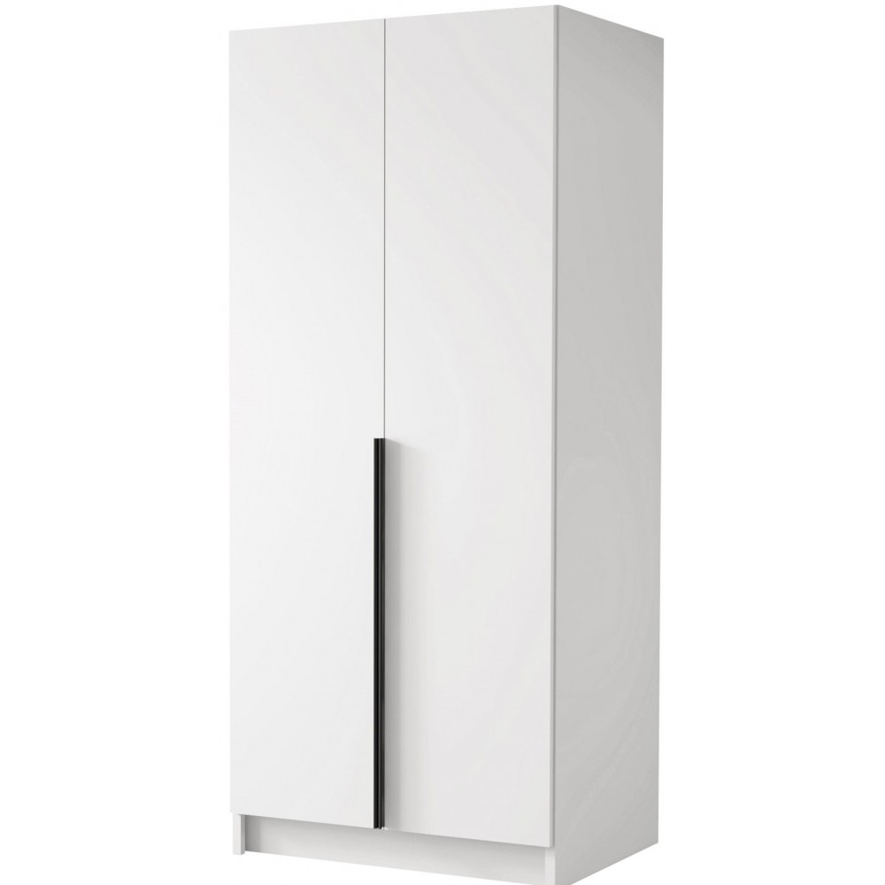 Ντουλάπα Bono Δύφυλλη-Leuko-Mauro