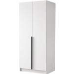 Ντουλάπα Bono Δύφυλλη-Leuko-Mauro