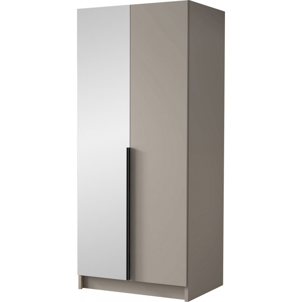 Ντουλάπα Bono II Δίφυλλη-Gkri-Mauro