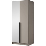 Ντουλάπα Bono II Δίφυλλη-Gkri-Mauro