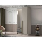 Ντουλάπα Bono II Δίφυλλη-Gkri-Xryso