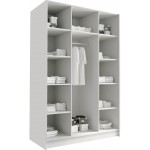 Ντουλάπα Calia I Τρίφυλλη-Leuko-Mauro