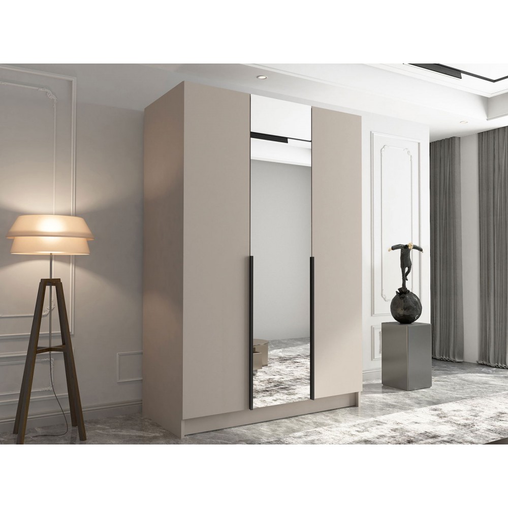 Ντουλάπα Calia II Τρίφυλλη-Gkri-Mauro