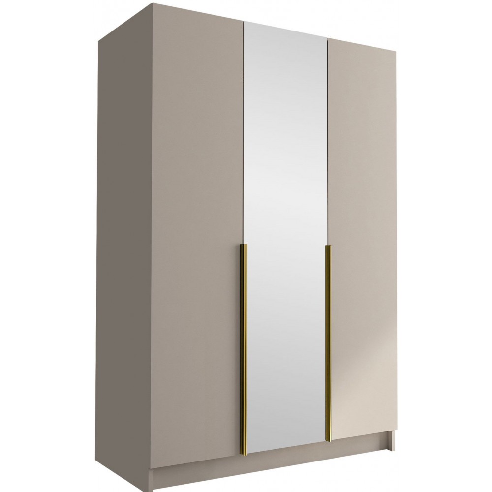 Ντουλάπα Calia II Τρίφυλλη-Gkri-Xryso