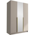 Ντουλάπα Calia II Τρίφυλλη-Gkri-Xryso