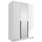 Ντουλάπα Calia II Τρίφυλλη-Leuko-Mauro