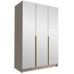 Ντουλάπα Calia III Τρίφυλλη-Gkri-Xryso