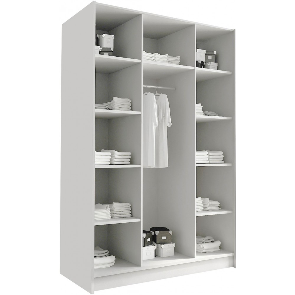 Ντουλάπα Calia III Τρίφυλλη-Mauro