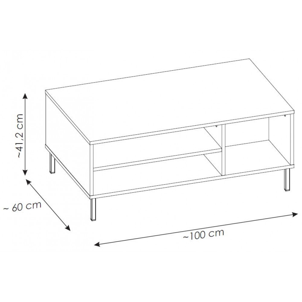 Τραπεζάκι σαλονιού Verdant