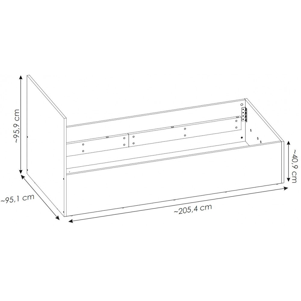 Κρεβάτι Verdant-90 x 200
