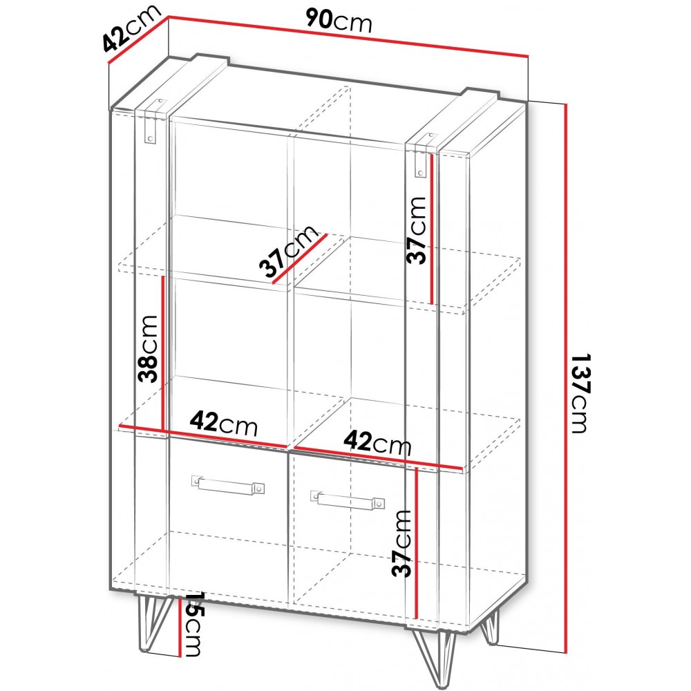 Ντουλάπι αποθήκευσης Lofter