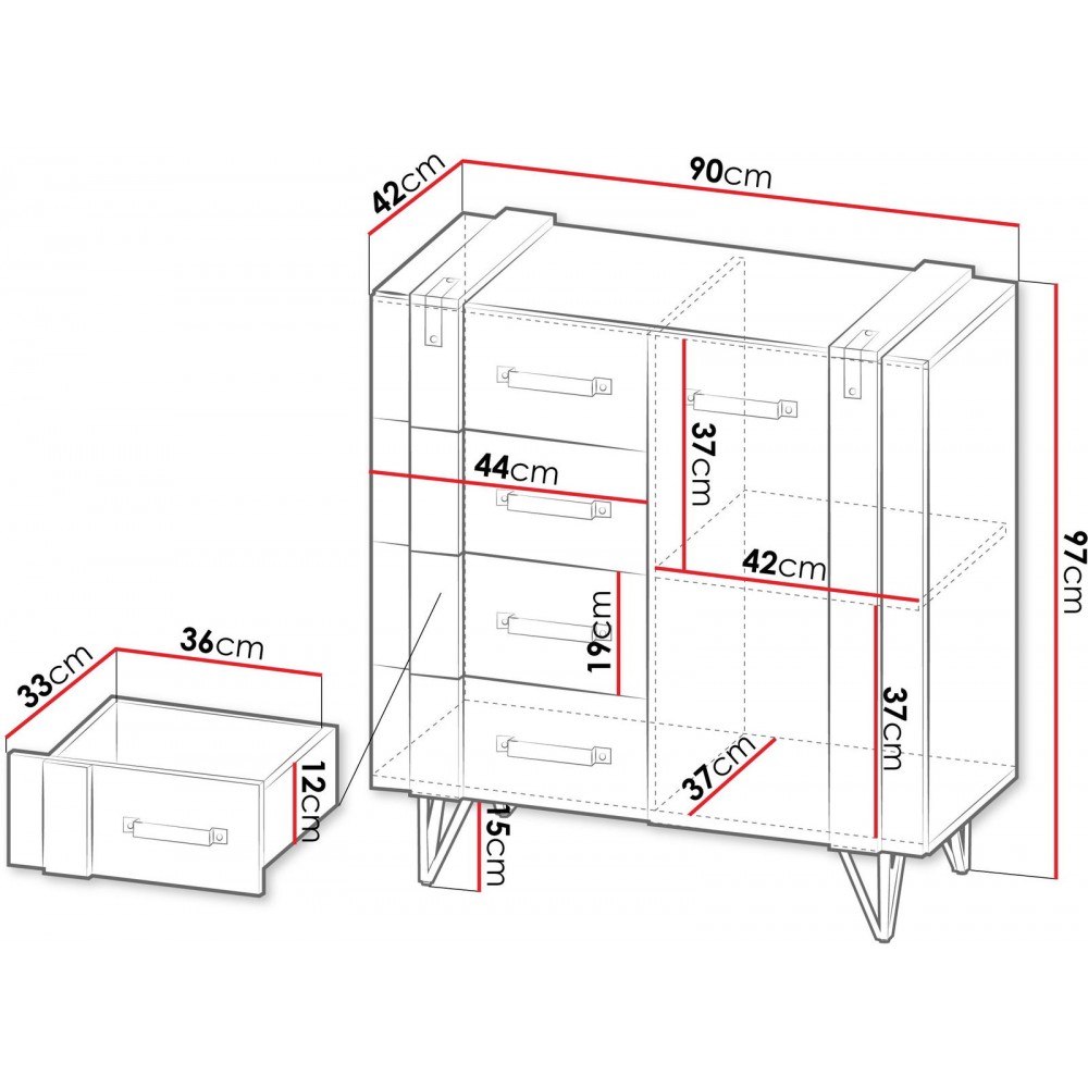 Μπουφές Lofter mini