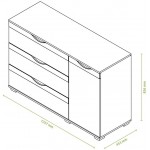 Συρταριέρα Alegria 126x44x84
