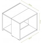 Βοηθητικό τραπεζάκι Alegria 57x56x47