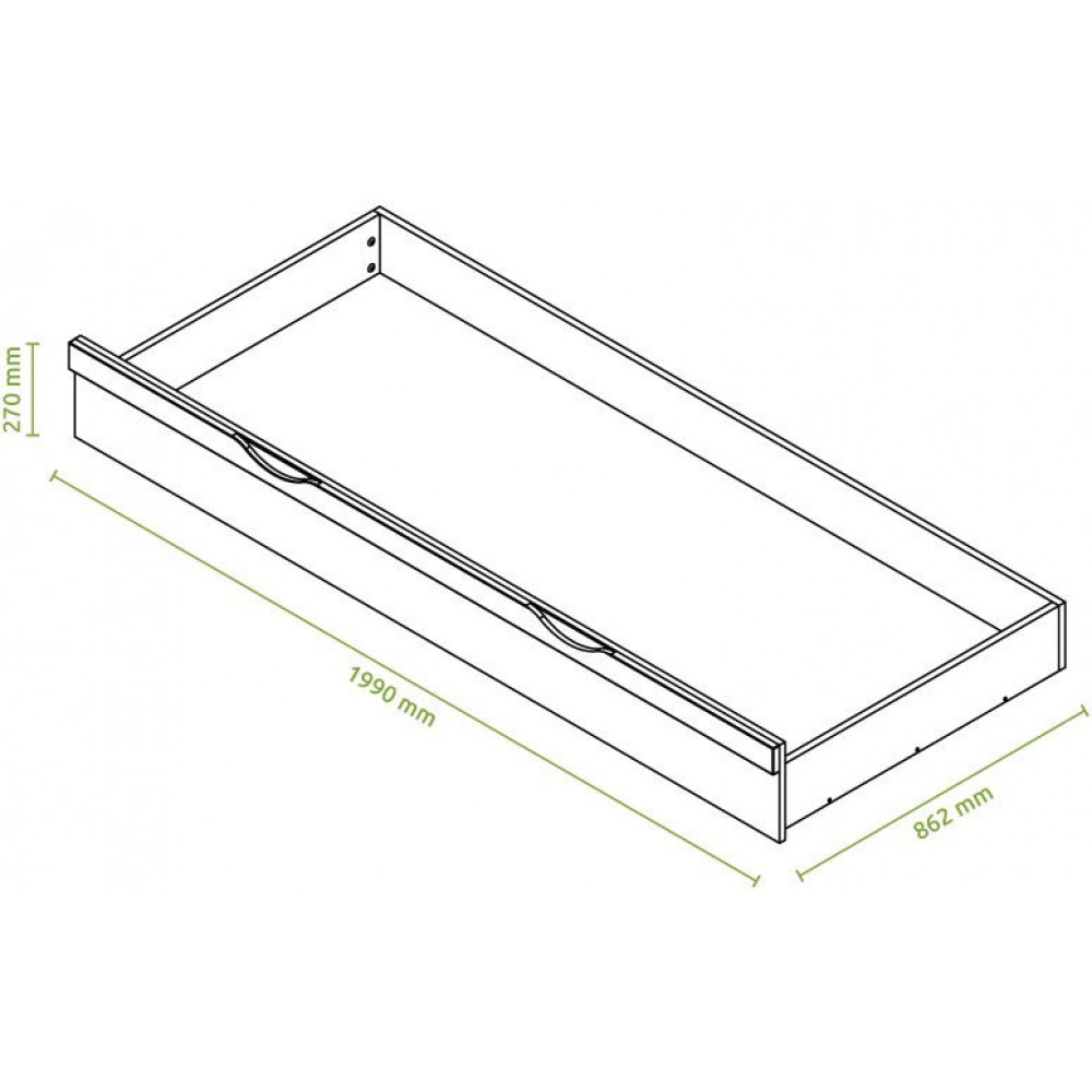Συρτάρι κρεβατιού Alegria