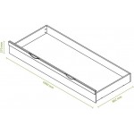 Συρτάρι κρεβατιού Alegria