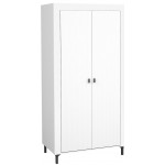 Ντουλάπα Mossa Δίφυλλη-Leuko