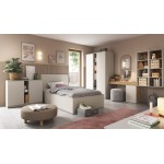 Ντουλάπα Ember δίφυλλη