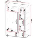 Ντουλάπα Mossa Τρίφυλλη-Mpez