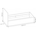 Κρεβάτι Ember-90 x 200