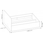 Κρεβάτι Ember-140 x 200